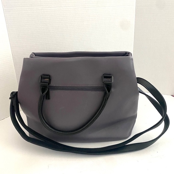Pixie Mood Tote Handbag grey lavender vegan leather - Picture 2 of 11
